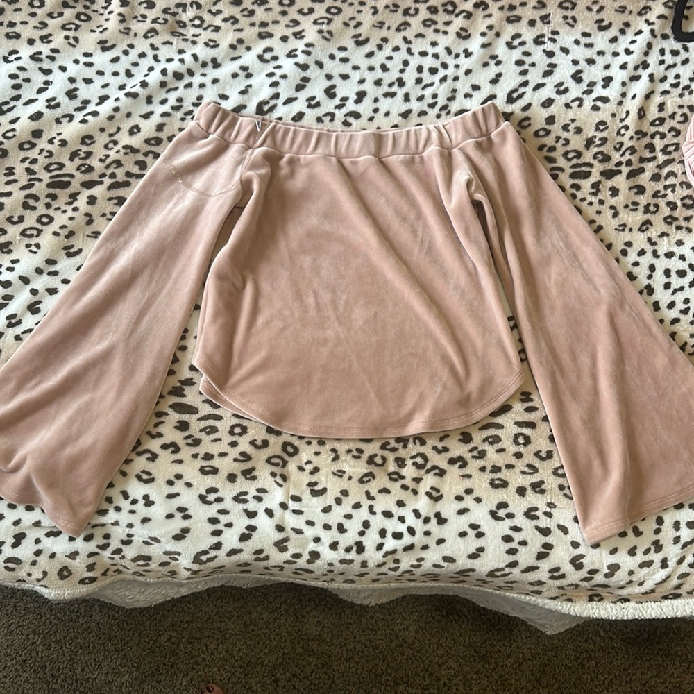 Velvet blouse